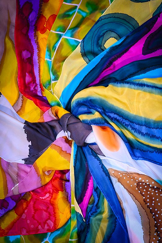 Beautiful Silk Scarfs | Hand Painted