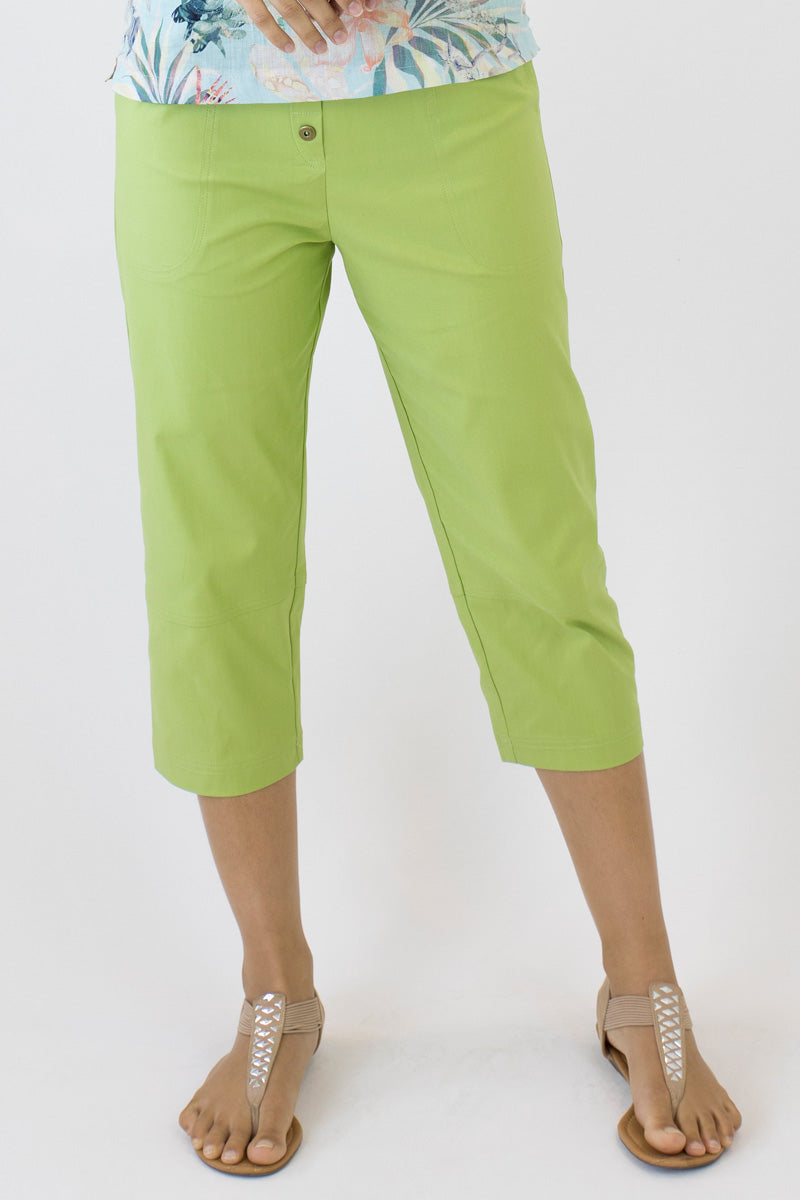 Bedarra 7/8 Length Pants in Cotton/Elastane B-01