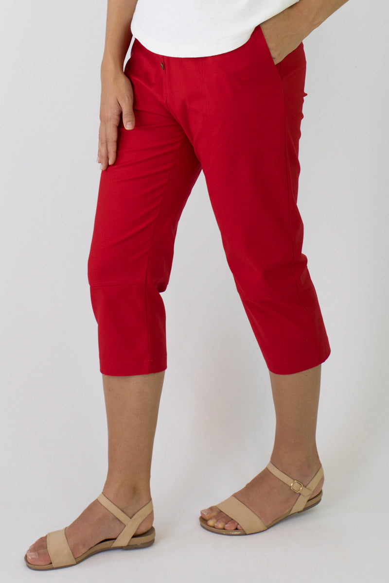 Bedarra 7/8 Length Pants in Cotton/Elastane B-01