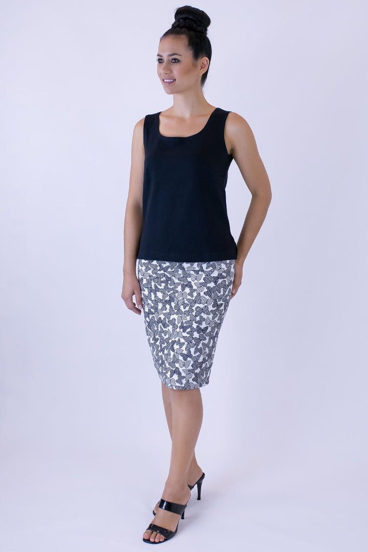 Short Skirt Bedarra Cotton Blend B-04