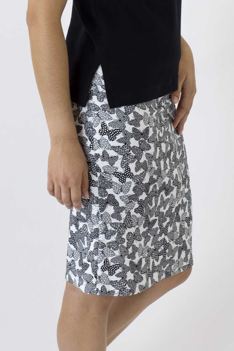 Short Skirt Bedarra Cotton Blend B-04