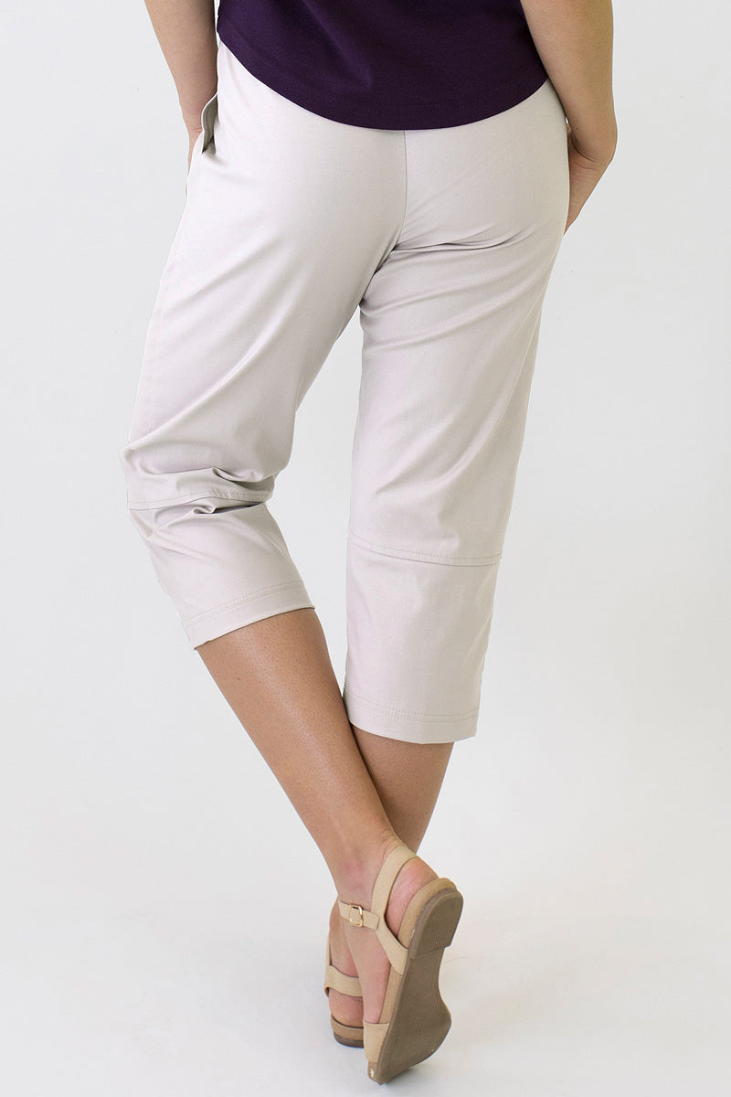 Bedarra 7/8 Length Pants in Cotton/Elastane B-01