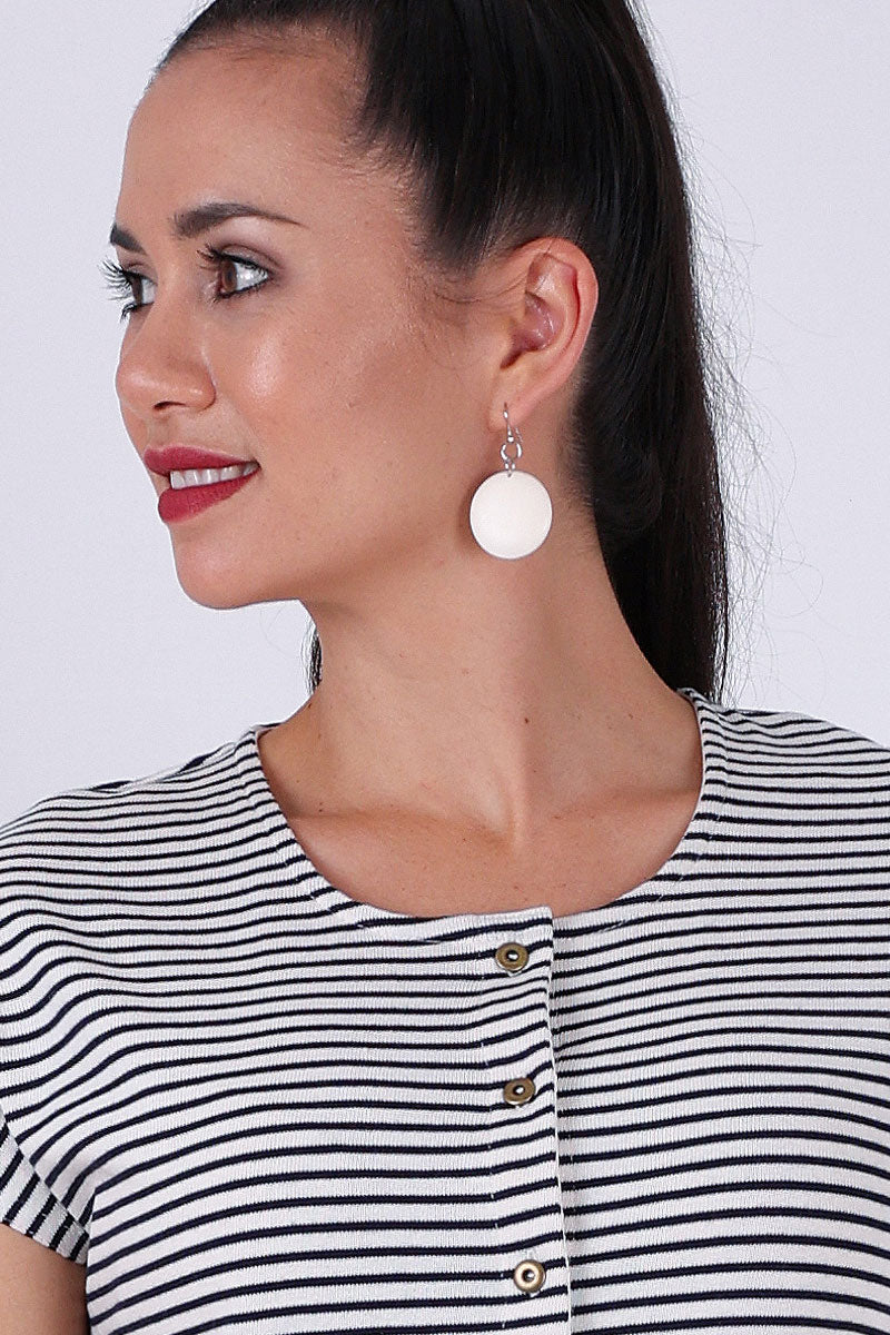 Coconut Shell Earrings  EAR-115