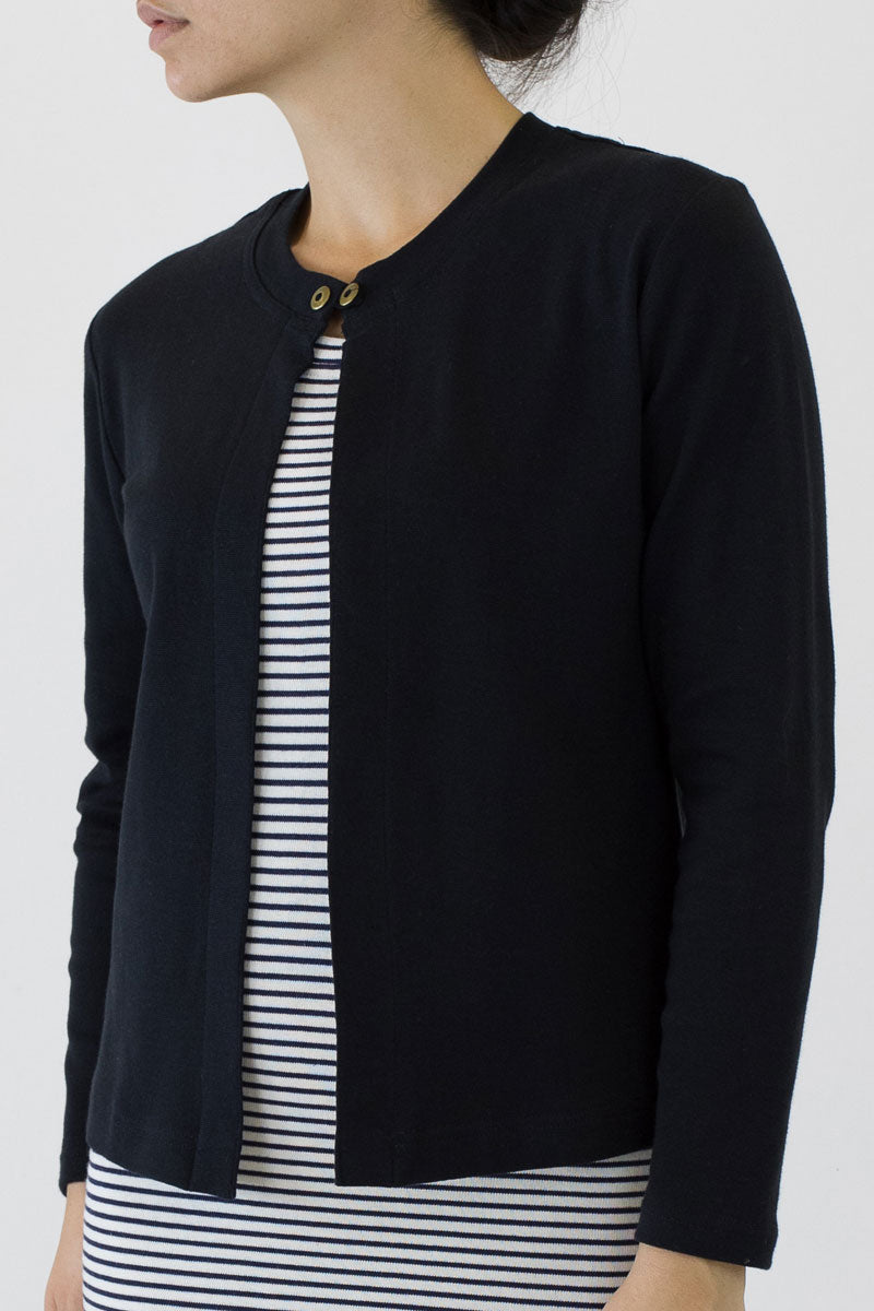 Long Sleeve Cardigan Front