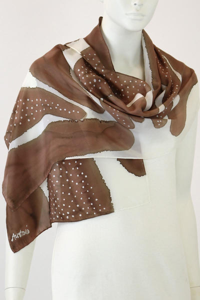 Silk Scarf - Nautilus GBR-25