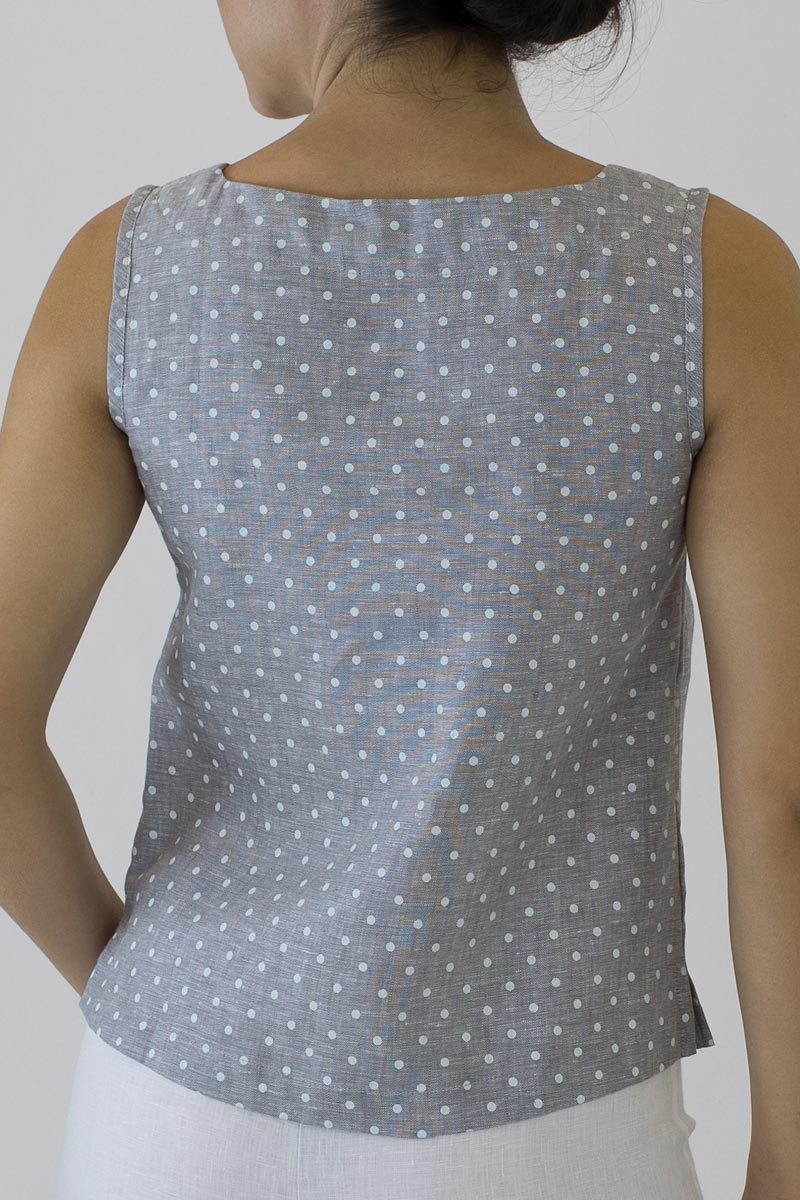 Shell Top Medium Linen KL-01