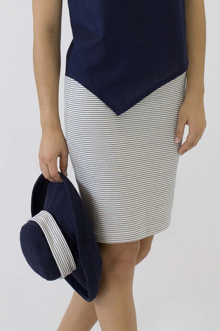 Stripe Short Skirt PS-03