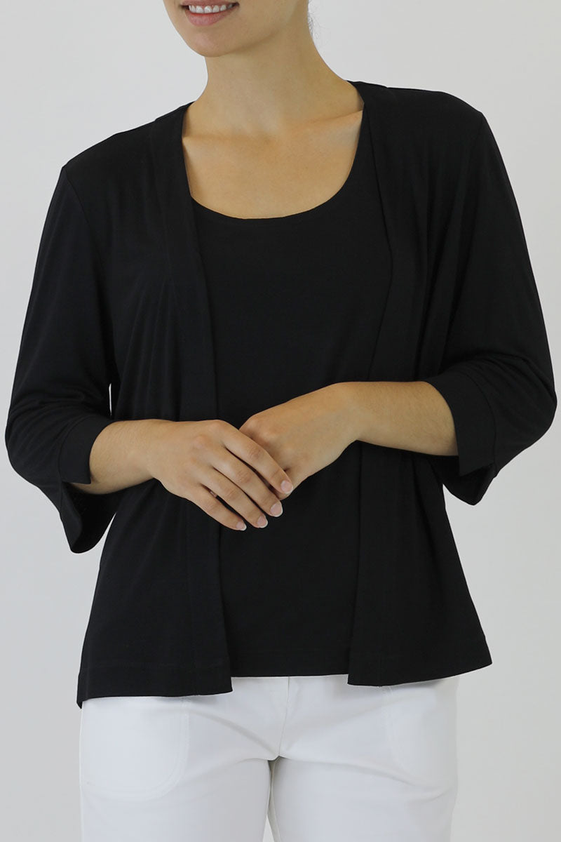 Women’s Bamboo Cardigan – Comfortable Eco-friendly Classic SB-02