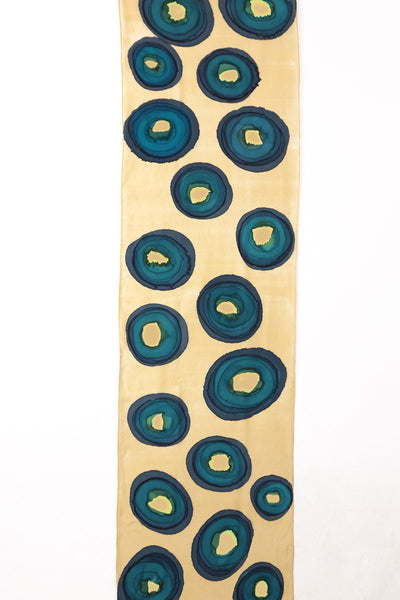 Silk Scarf - Blue Ringed Octopus GBR-14