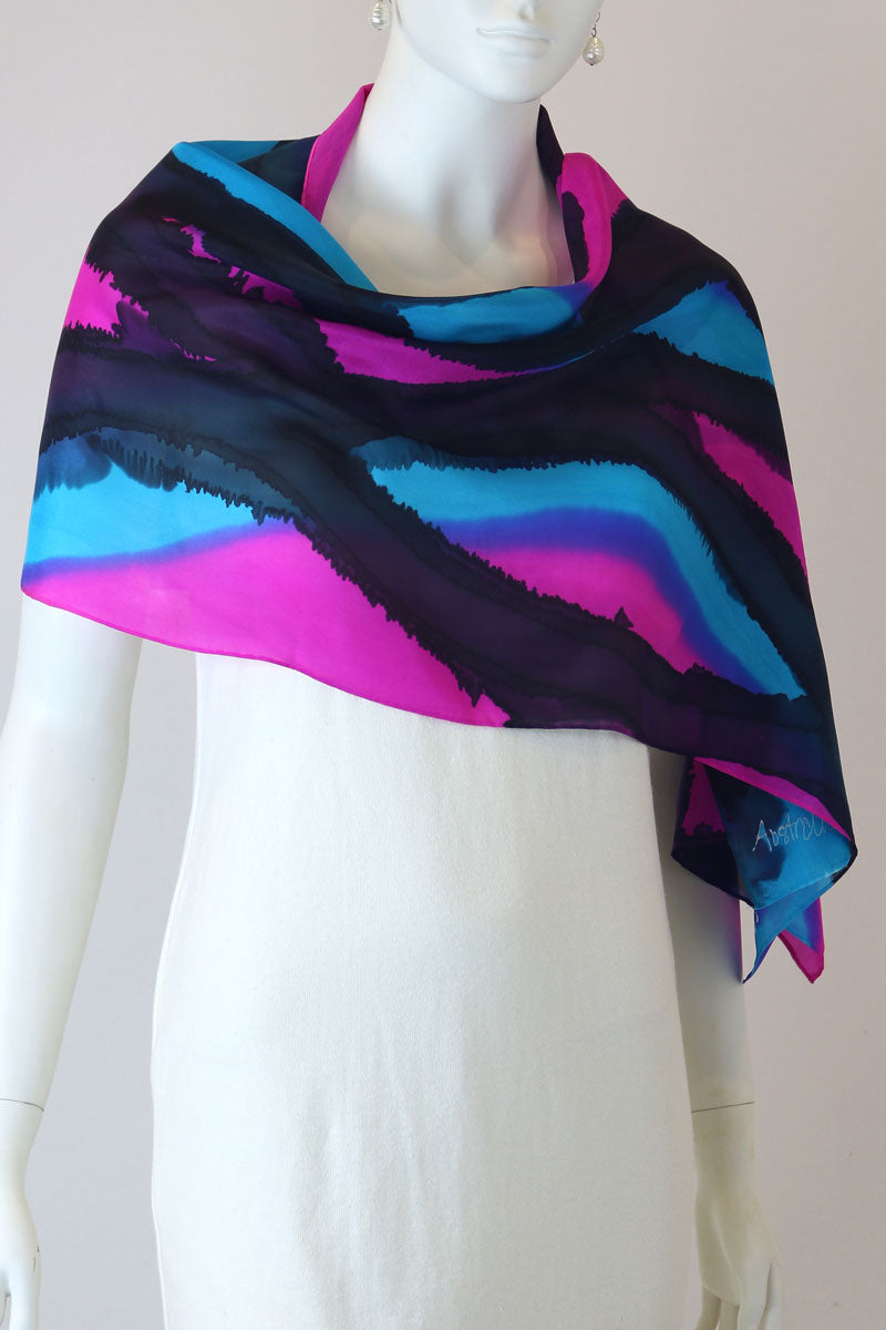 Silk Scarf - Staghorn Coral GBR-15