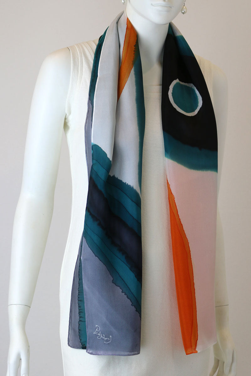 Silk Scarf - Triggerfish GBR-16